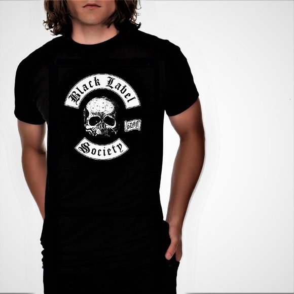 Black Label Society Logo metal rock Official T-Shirt 2XL XXL Last NWT - Picture 1 of 4